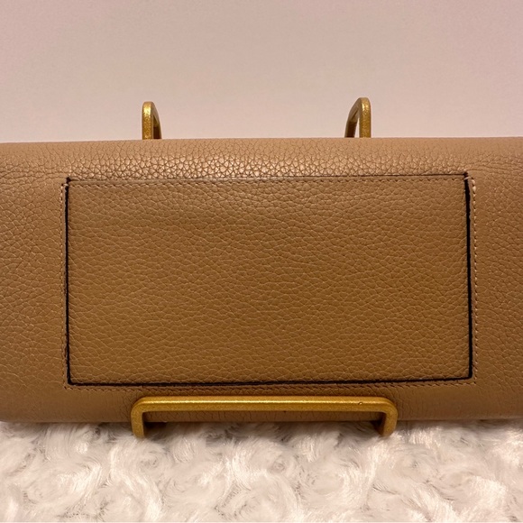 Celine Large Flap Continental Long Double
Snap Trifold Wallet Grained Calfskin - Picture 3 of 14